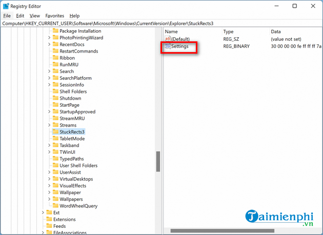 Picture 5 of How to change the Taskbar position on Windows 11 to the left, right, top, or bottom.