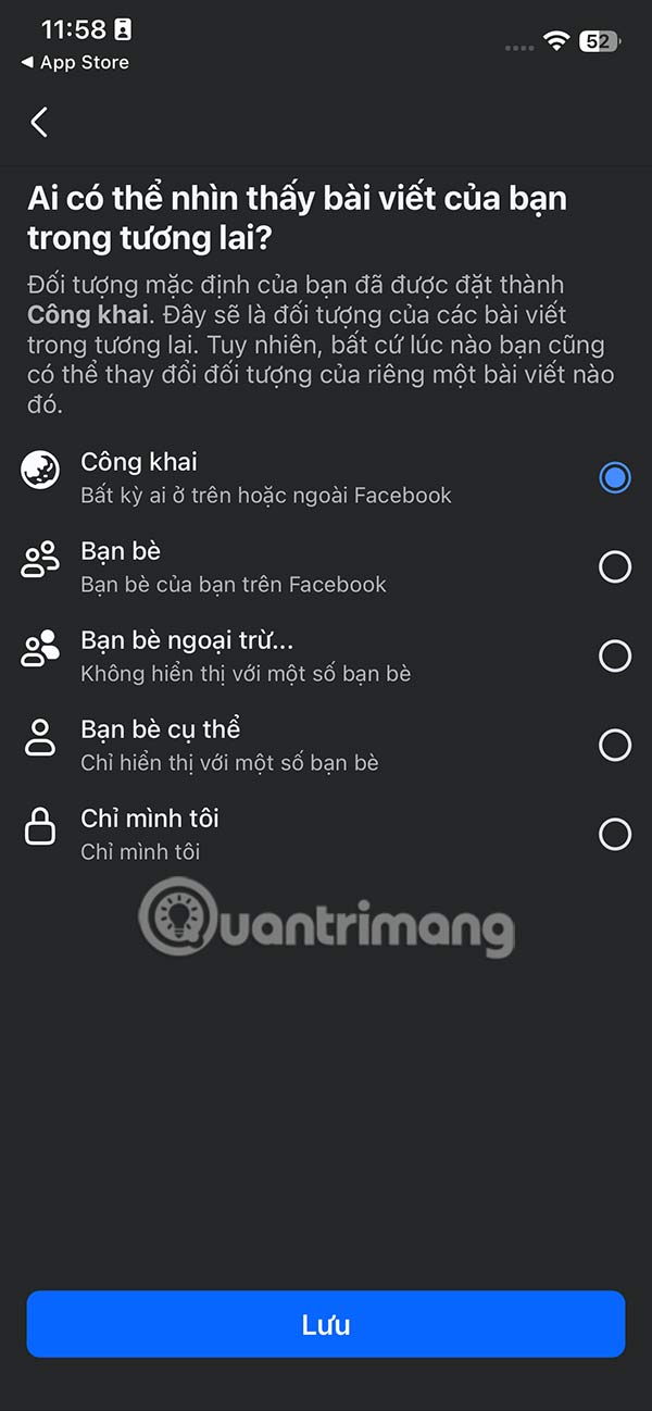 How to change the audience for future Facebook posts Picture 6