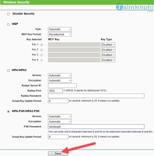 How to change TP-LINK TL-WR845N WiFi password, simple operation Picture 5