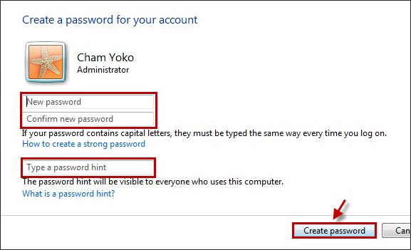 Picture 6 of How to change your computer password for the most popular operating systems.