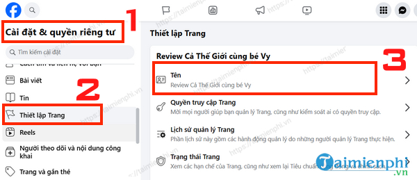 Picture 16 of How to change your Facebook or Fanpage name on your phone or computer.