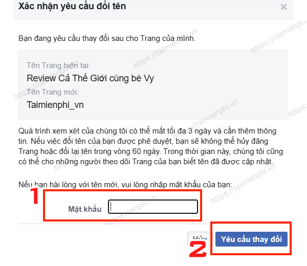 Picture 19 of How to change your Facebook or Fanpage name on your phone or computer.