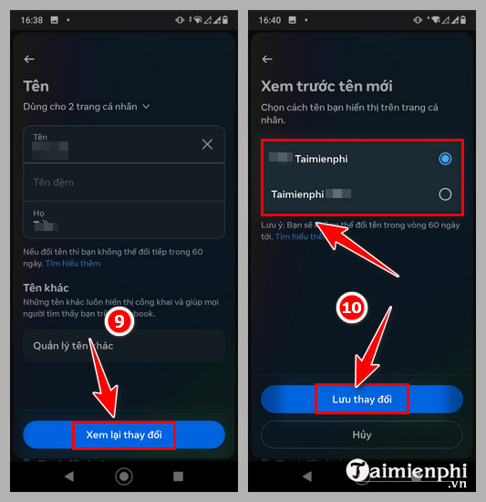 Picture 5 of How to change your Facebook or Fanpage name on your phone or computer.
