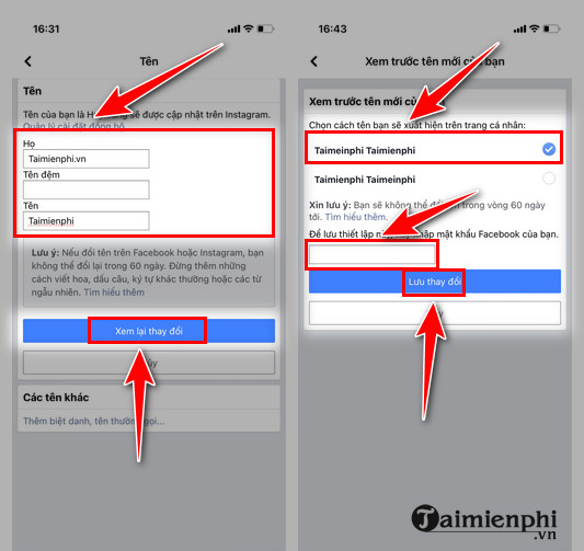 Picture 9 of How to change your Facebook or Fanpage name on your phone or computer.