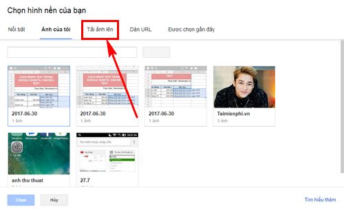 Picture 4 of How to change your Gmail background image to your wife, child, girlfriend, or lover.