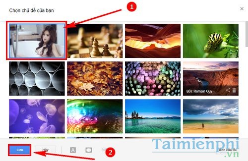 Picture 7 of How to change your Gmail background image to your wife, child, girlfriend, or lover.