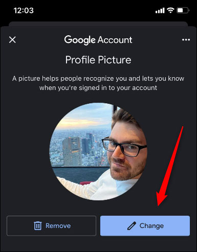 How to change your Google account profile picture Picture 8