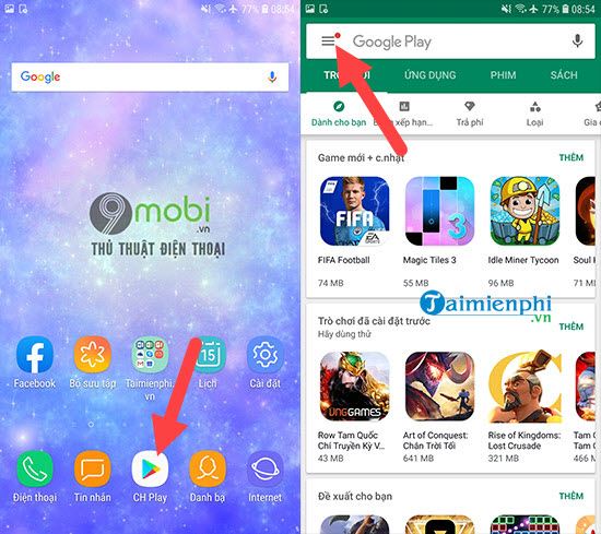 Picture 2 of How to change your Play Store region, change your country on Google Play.