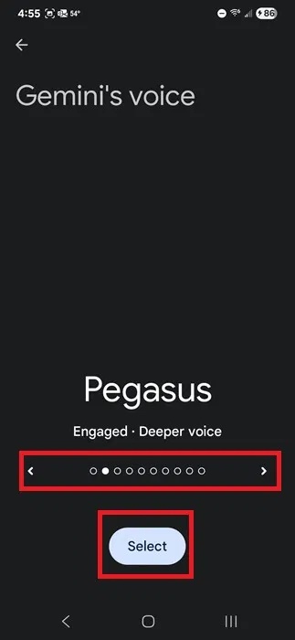 How to quickly change your voice on Google apps Picture 4