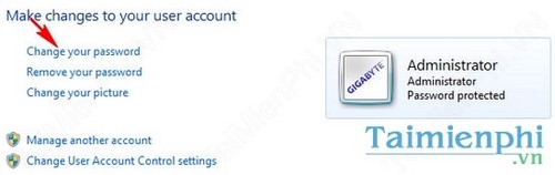 Picture 4 of How to change your Windows user account password on a computer.