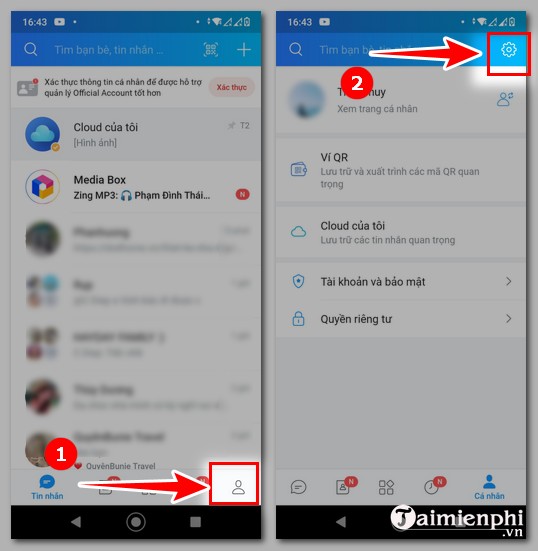How to change Zalo password on phone when you forget the password Picture 2