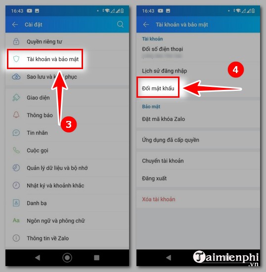 How to change Zalo password on phone when you forget the password Picture 3