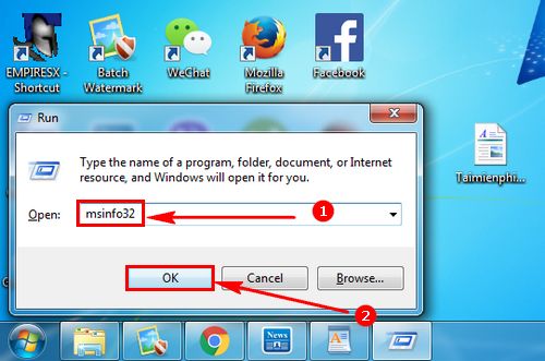 How to check computer configuration using msinfo32 command Picture 2