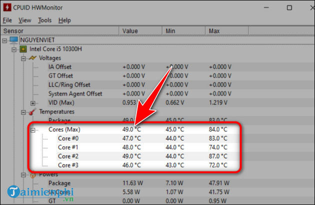 Picture 4 of How to check CPU temperature using CPU-Z