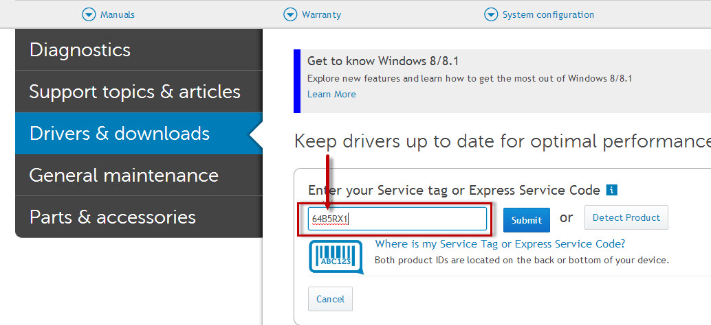 How to check Dell laptop name easily and simply Picture 3