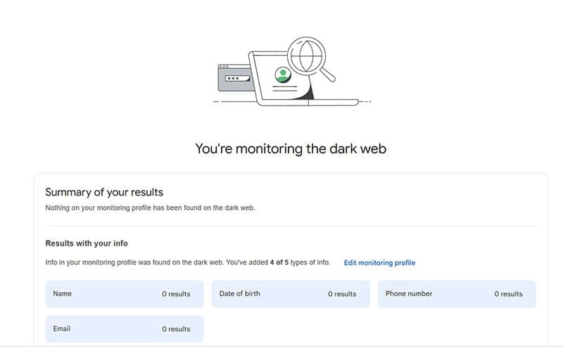 How to Check for Data Leaks via Google Dark Web Picture 4