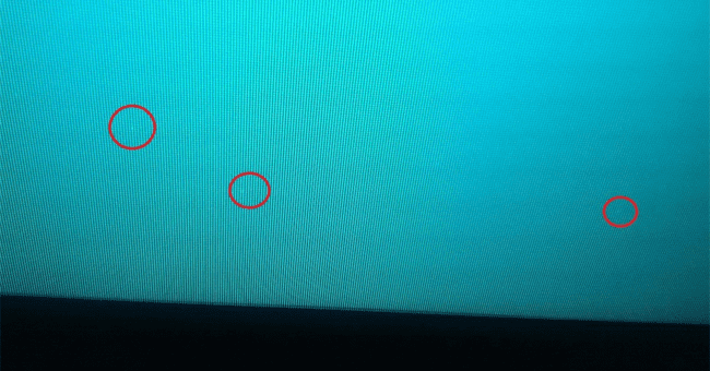 How to check for errors and test dead pixels on the screen Picture 4