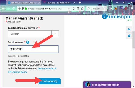 How to check HP Laptop warranty accurately Picture 3