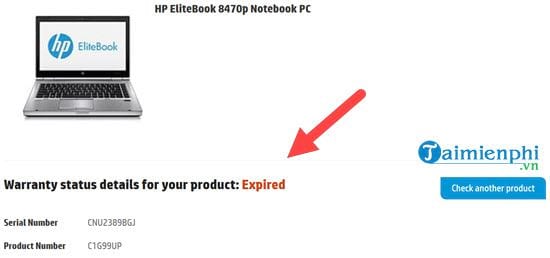 How to check HP Laptop warranty accurately Picture 4