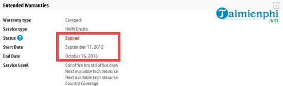 How to check HP Laptop warranty accurately Picture 5