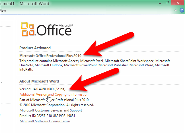 How to check if Microsoft Office version is 32-bit or 64-bit Picture 8