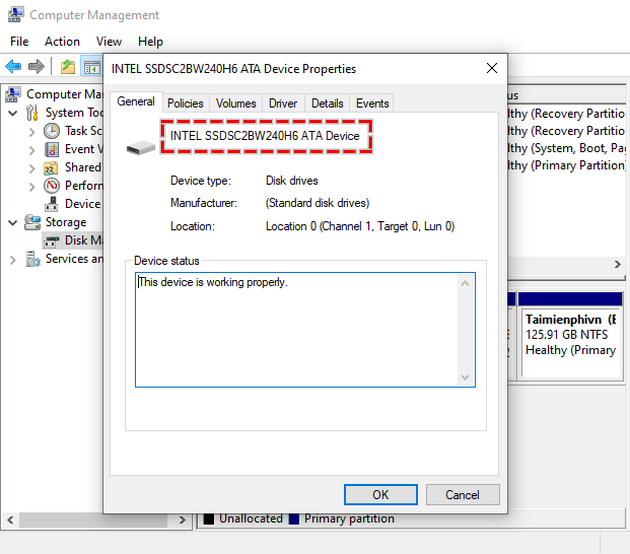 Picture 4 of How to check if your computer or laptop uses an SSD or HDD.