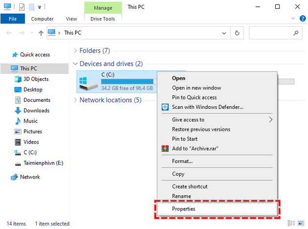 Picture 7 of How to check if your computer or laptop uses an SSD or HDD.