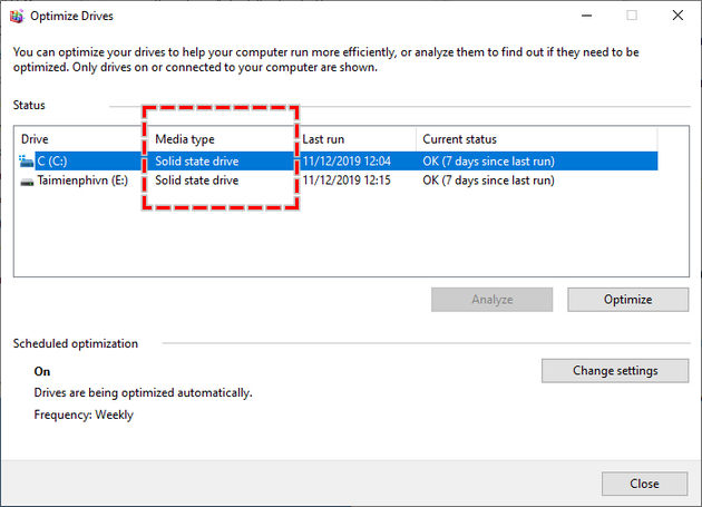 Picture 9 of How to check if your computer or laptop uses an SSD or HDD.