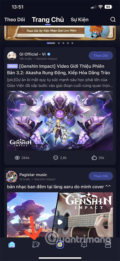 How to check in Genshin Impact to receive gifts Picture 1