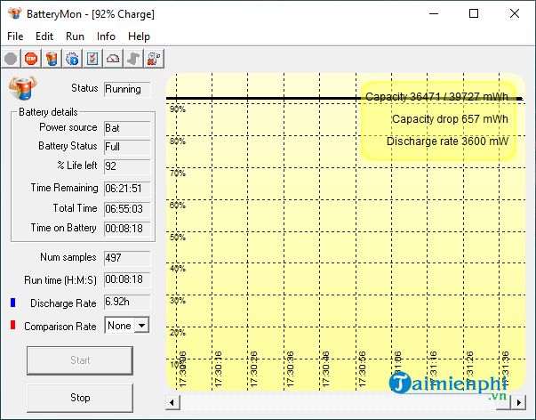 How to check laptop battery with BatteryMon Picture 3