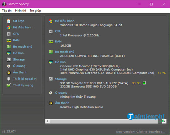 How to check laptop computer configuration Windows 11, 10, 8, 7 Picture 21