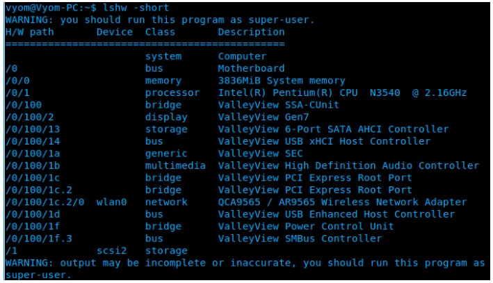 How to check Linux computer configuration Picture 5