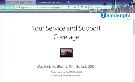 How to check Macbook warranty quickly and accurately Picture 5