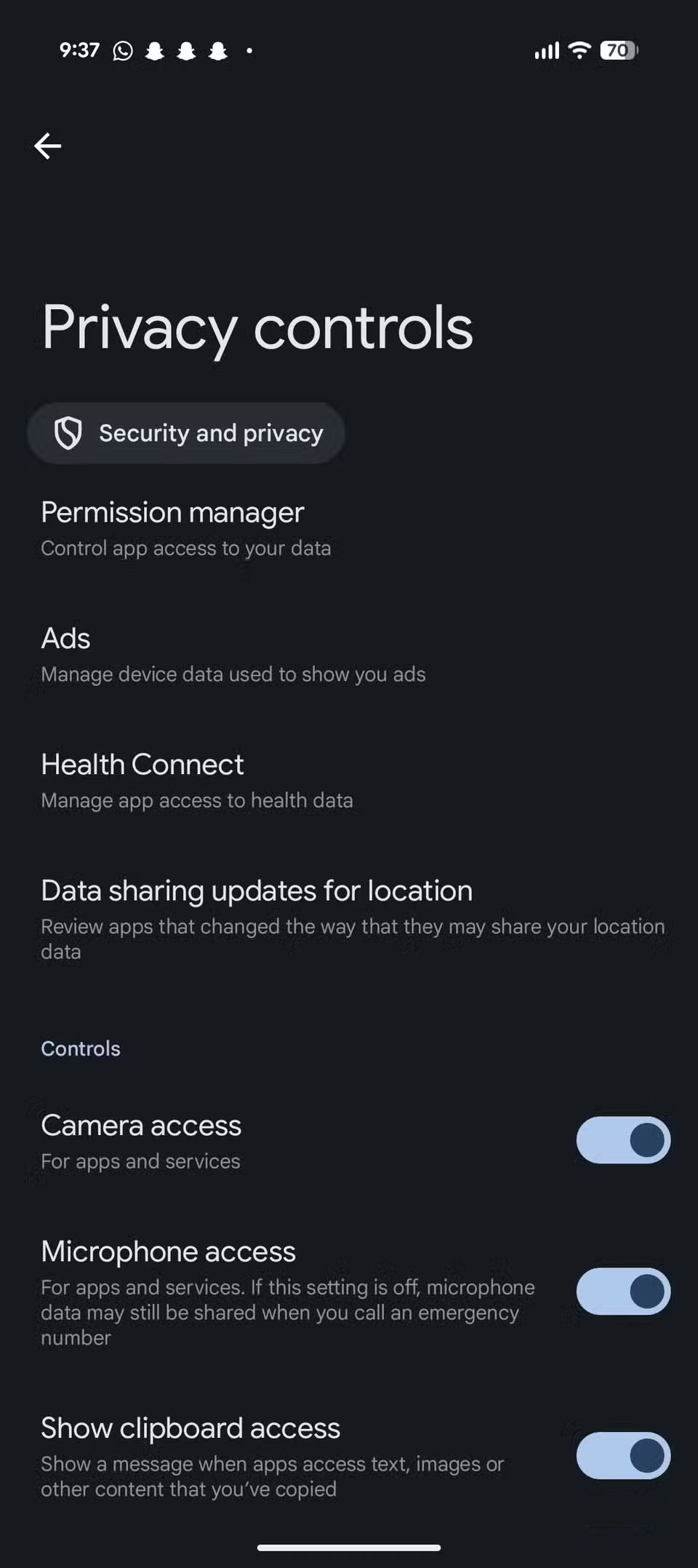 How to check Nearby Devices permissions on Android Picture 4