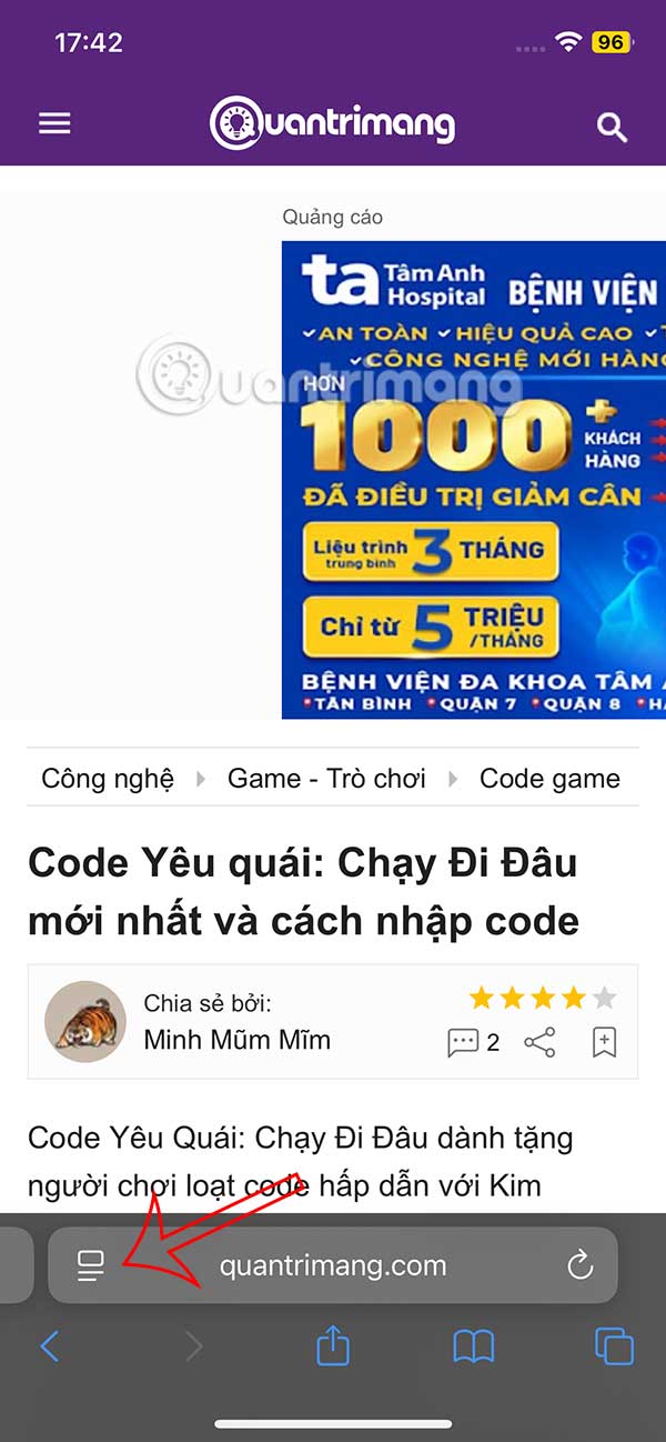 How to check website security on Safari Picture 1