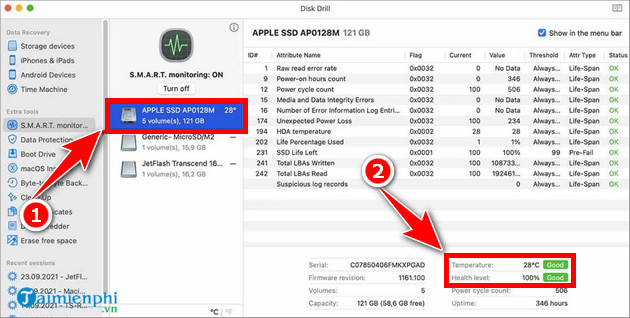 How to check SSD Macbook M2 Picture 6
