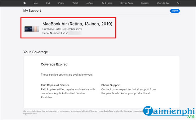 How to check the origin of Macbook M1, M2, Pro... Picture 6