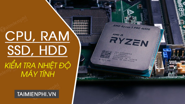 Picture 1 of How to check the temperature of your computer/laptop's CPU, hard drive, RAM, and VGA.