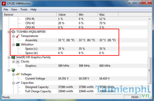 Picture 3 of How to check the temperature of your computer/laptop's CPU, hard drive, RAM, and VGA.