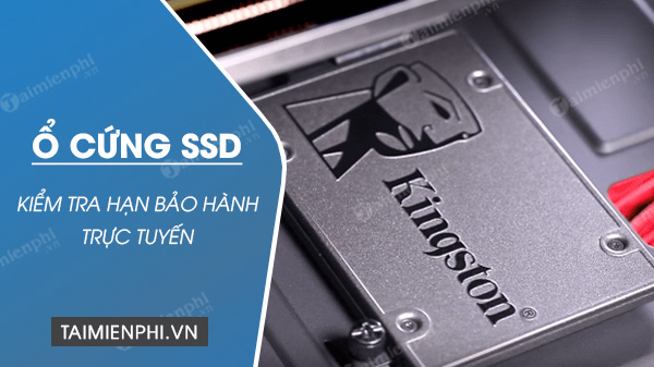 Picture 1 of How to check the warranty of SSD drives from all manufacturers.