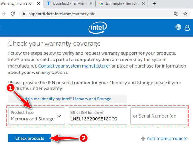 Picture 3 of How to check the warranty of SSD drives from all manufacturers.