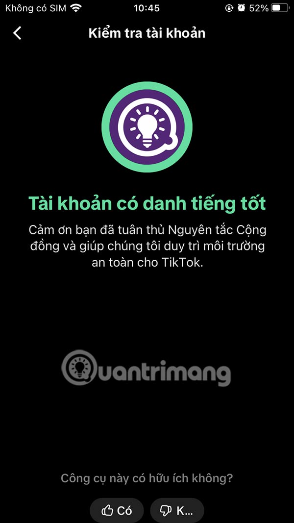 How to check TikTok account Picture 4