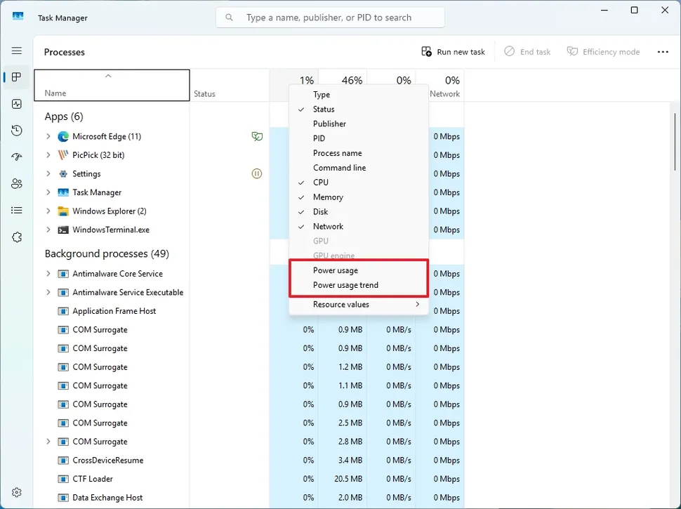 How to check which apps use a lot of battery on Windows 11 Picture 4