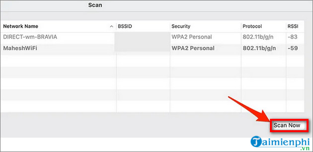 Picture 9 of How to check which Wi-Fi network is the strongest on Windows, Macbook, and Linux.