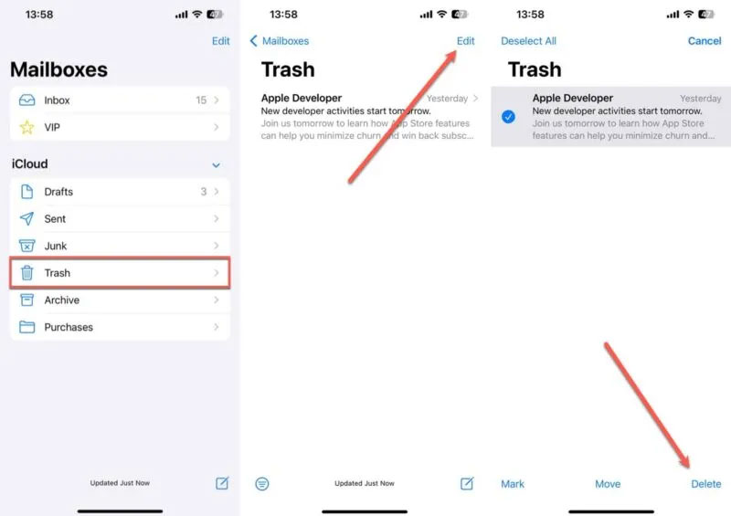 How to clean up iPhone junk, delete junk files to free up iPhone storage Picture 5