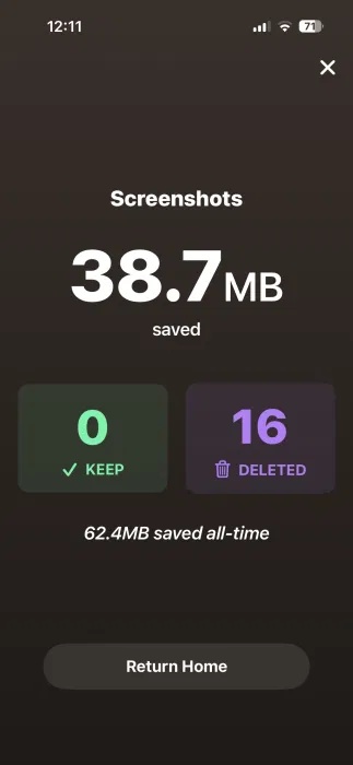 How to clean up photos and free up storage space in just seconds with Swipewipe Picture 6