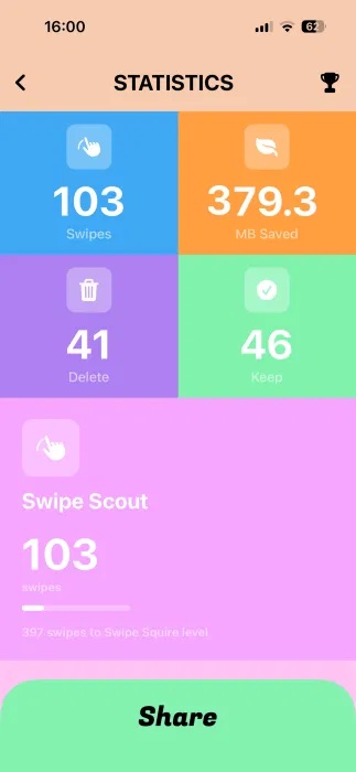 How to clean up photos and free up storage space in just seconds with Swipewipe Picture 7