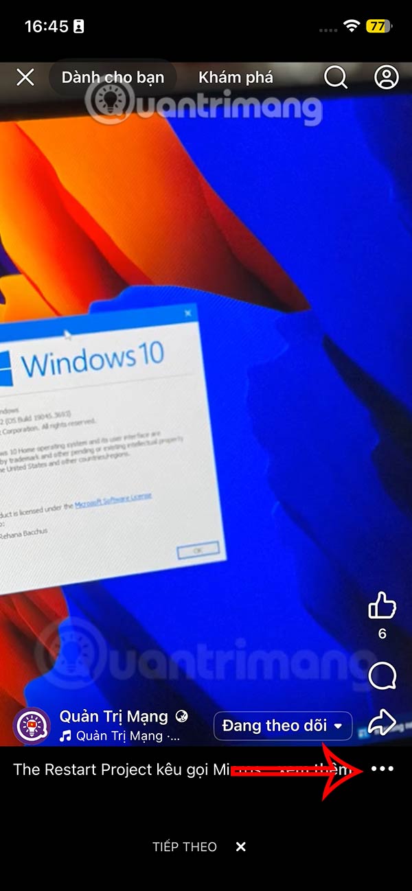 How to clean up Facebook Reels video viewing interface Picture 2