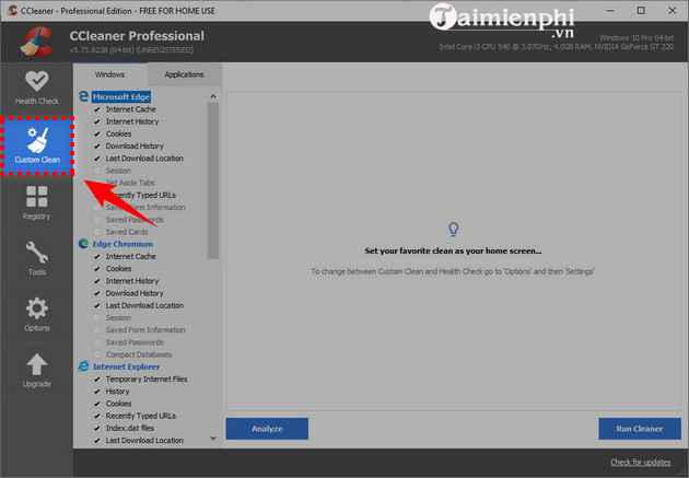 Picture 3 of How to clean up your computer, delete junk files, and optimize your system using CCleaner.