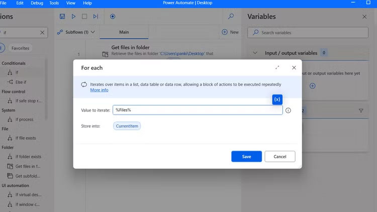 How to clean up your desktop using Power Automate workflow Picture 4